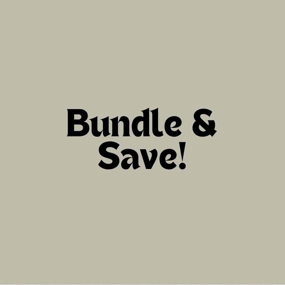 BUNDLE DISCOUNT!